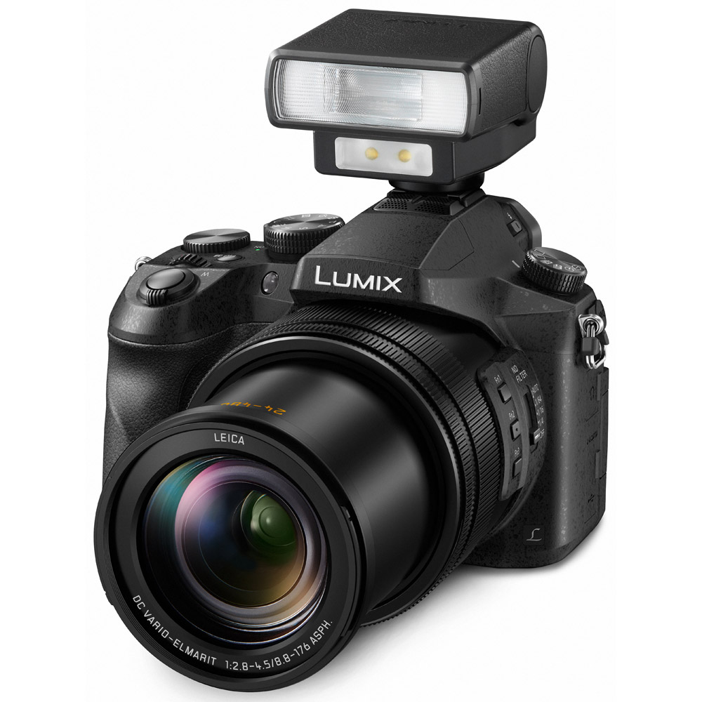 Panasonic LUMIX DMCFZ2500 Digital Camera + Mini Zoom Microphone