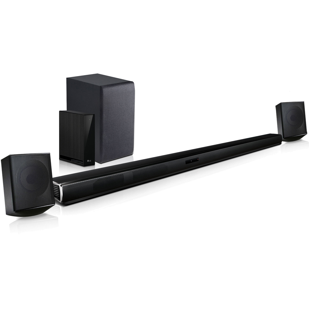 LG SJ4YS Wireless 2.1ch Sound Bar + SPJ4S Wireless Surround Sound