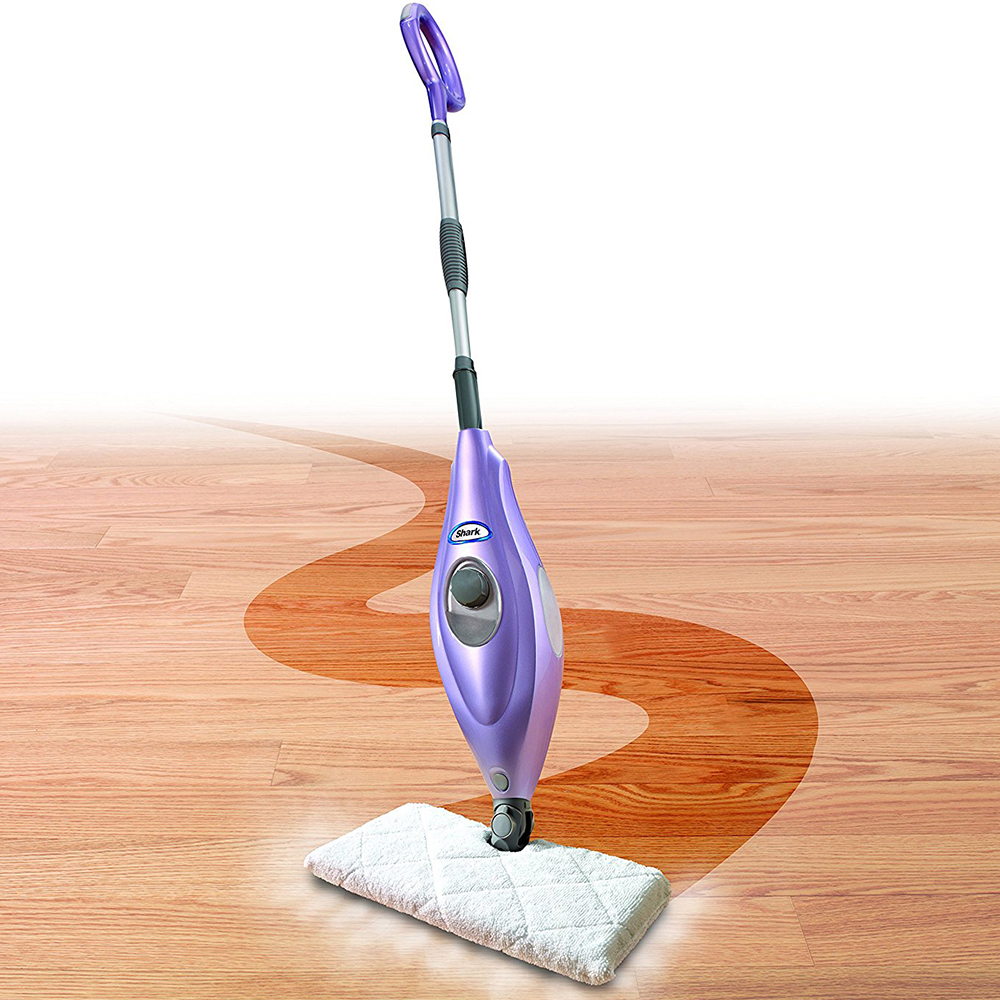 Shark Steam Pocket Mop XL Capacity Lightweight Sanitizing Wood Steamer