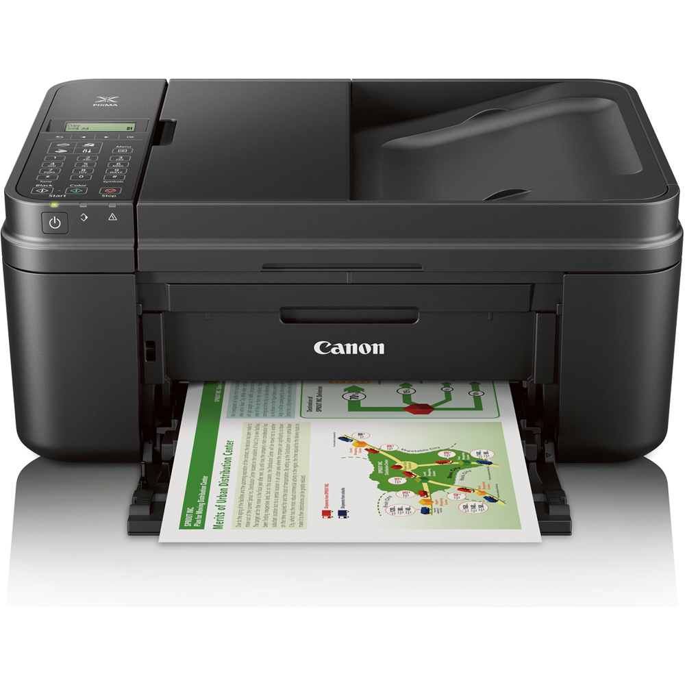 Canon PIXMA MX492 WiFi All-In-One Inkjet Printer w/ Canon ...