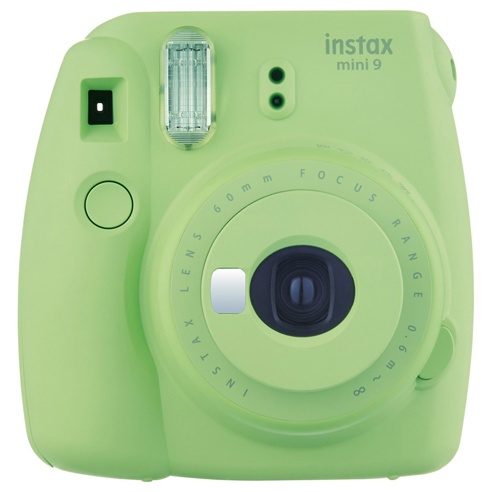 Fujifilm Instax Mini 9 Instant Camera Green With Aa Batteries And Charger