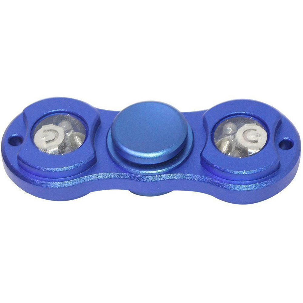 light blue fidget spinner