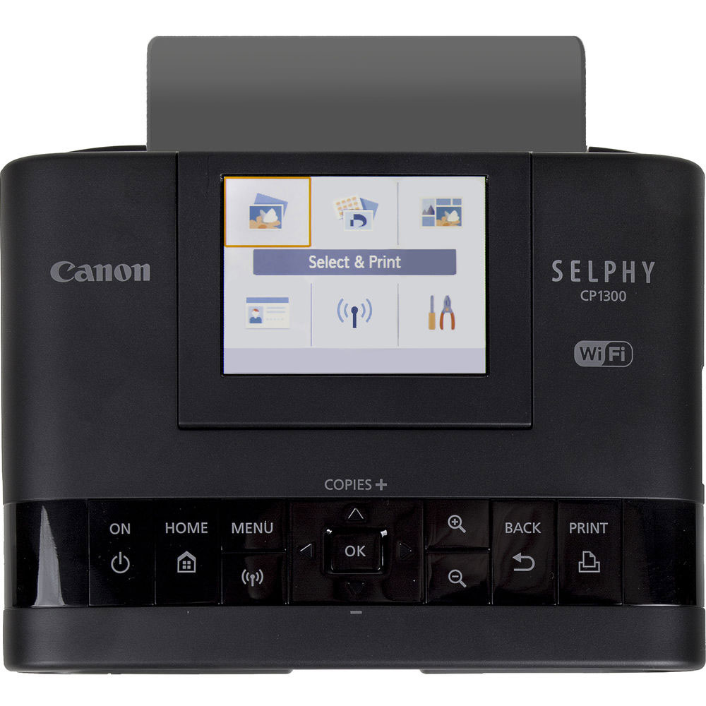 Canon SELPHY CP1300 Wireless Compact Photo Printer with AirPrint (Black