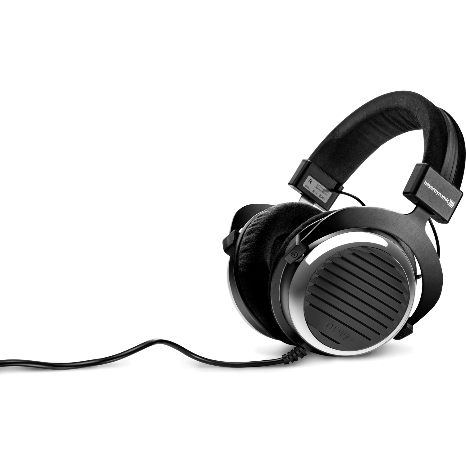 BeyerDynamic DT990 600 Ohm OverEar Headphones Chrome Special Edition