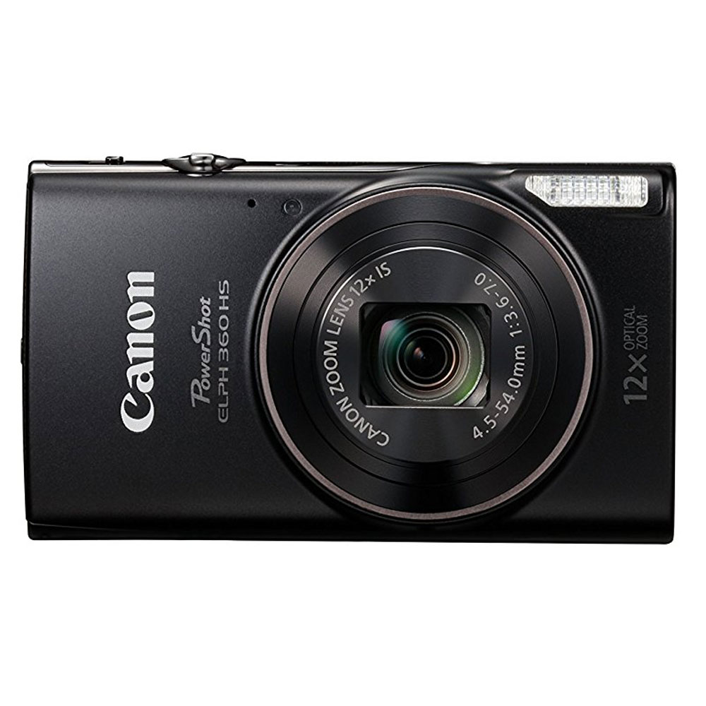Canon PowerShot ELPH 360 HS Digital Camera with 12x Optical Zoom + Wi