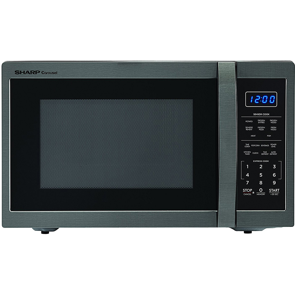 Sharp 1.4 Cu. Ft. 1100W Over The Counter Carousel Microwave SMC1452CH