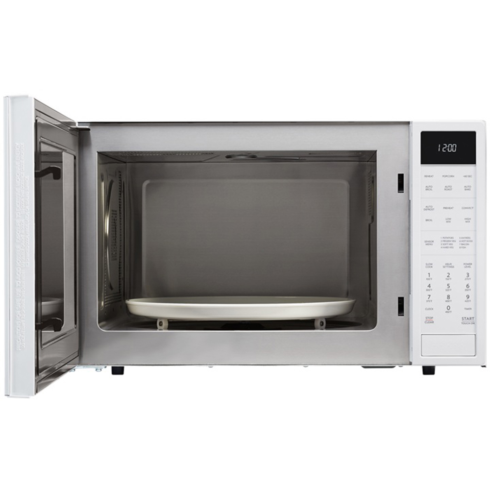 Sharp 1.5 Cu.Ft. 900W Carousel Countertop Microwave Oven in White