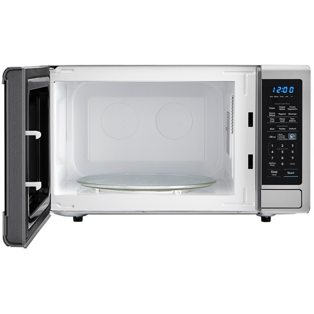 Sharp 1 8 Cu Ft 1100w Carousel Countertop Microwave Oven Smc1842cs Catalog Shsmc1842cs Mfg Part Smc1842cs Condition Brand New Usa Warranty Carousel 1 8 Cu Ft 1100w Countertop Microwave Oven