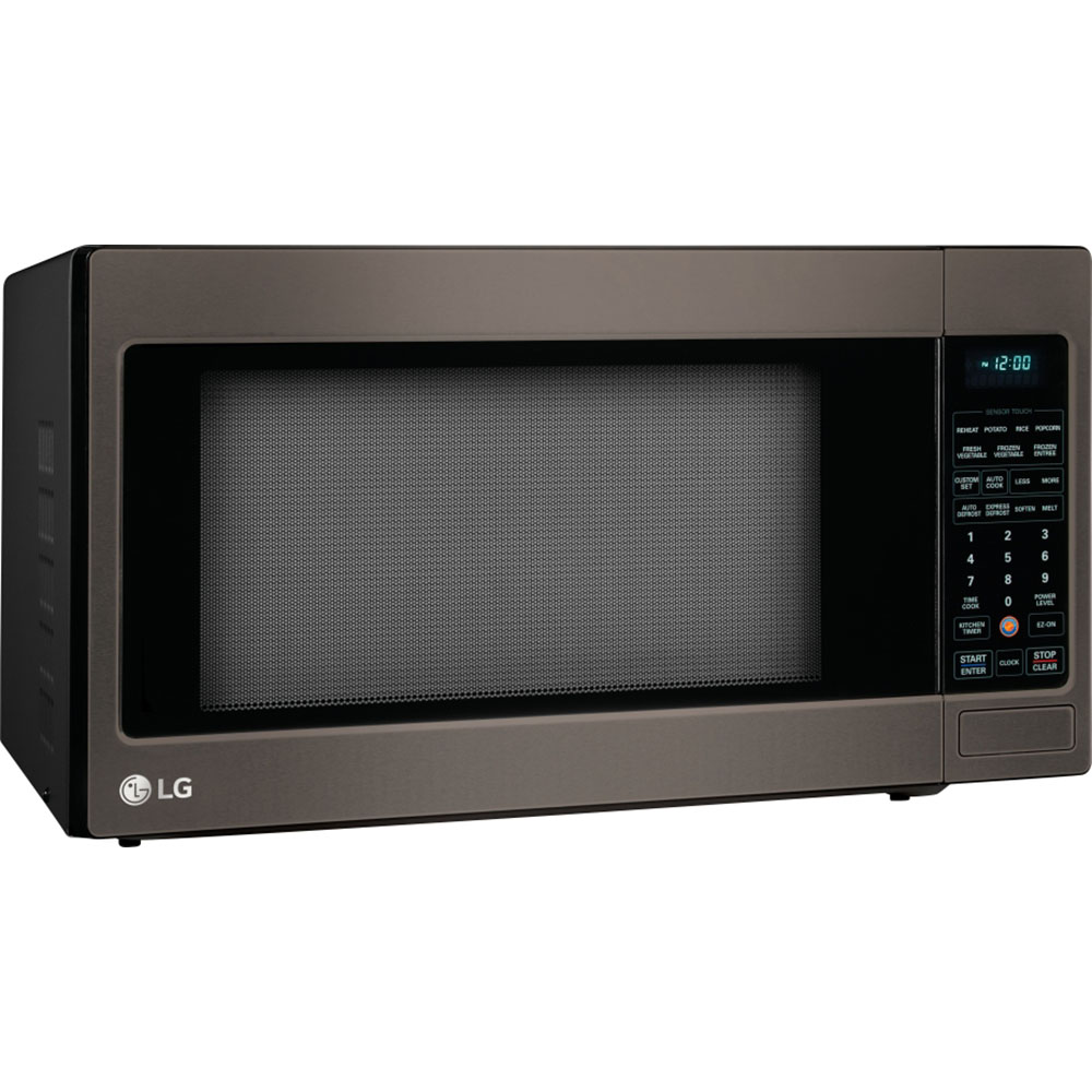 LG 2.0 Cu. Ft. 1200W Countertop Microwave Oven in Black Stainless Steel 682318001599 eBay