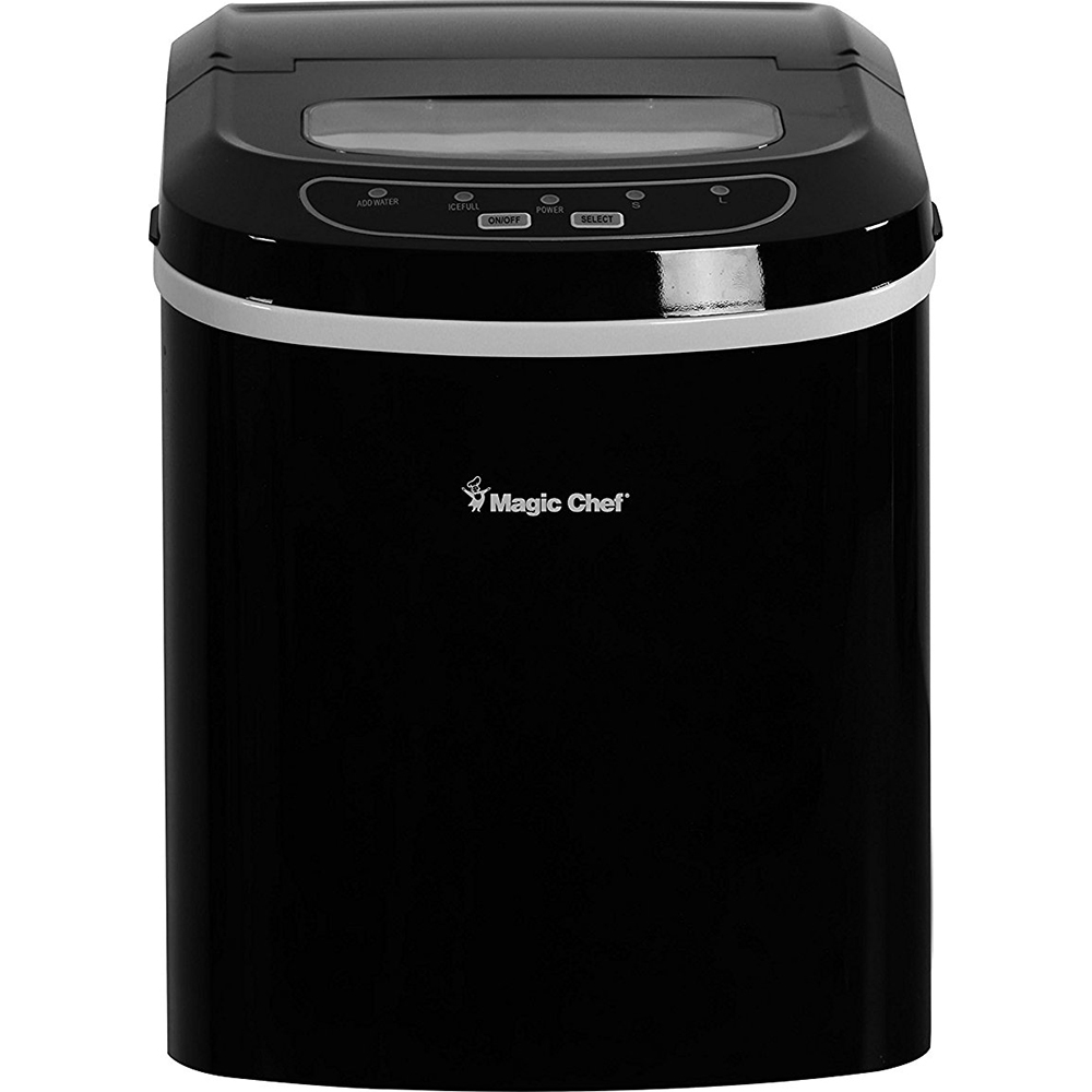 Magic Chef 27 lb Portable Ice Maker Black 665679005970 eBay