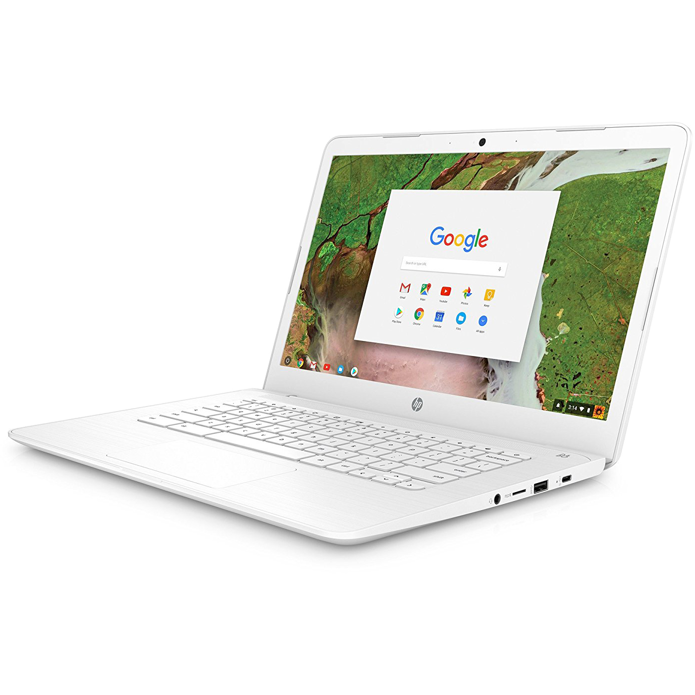 Hewlett Packard Chromebook 14inch Laptop, Intel Celeron N3350, 4 GB
