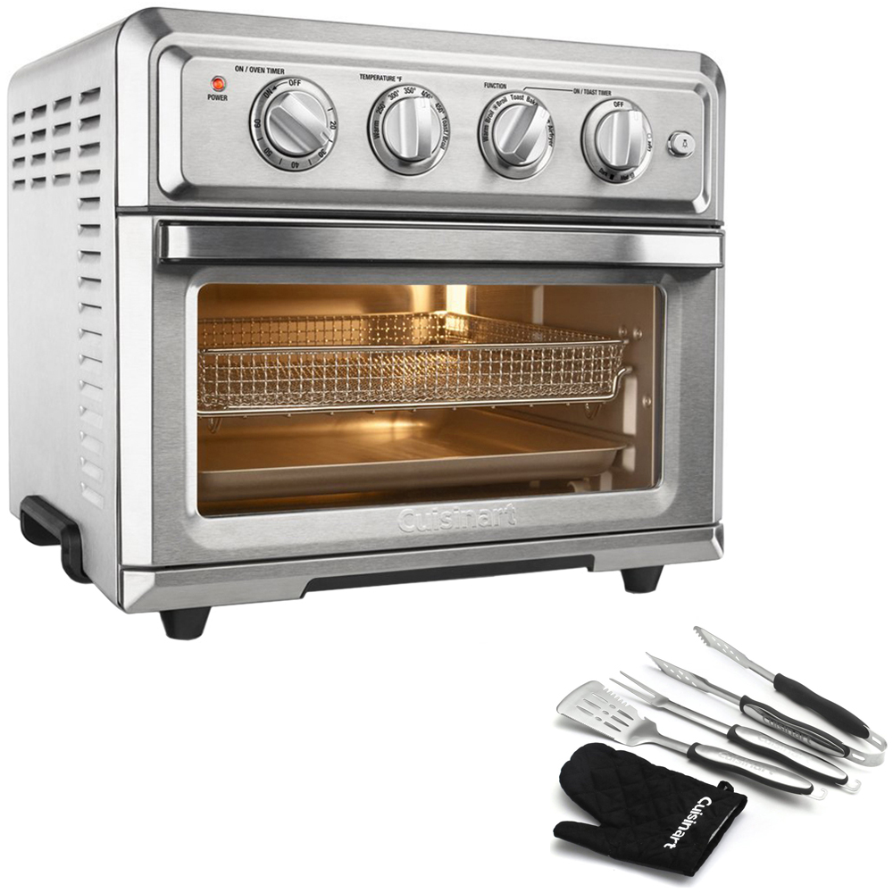 Cuisinart TOA60 Air Fryer Toaster Oven w/ 3Pc. Accessory Set eBay