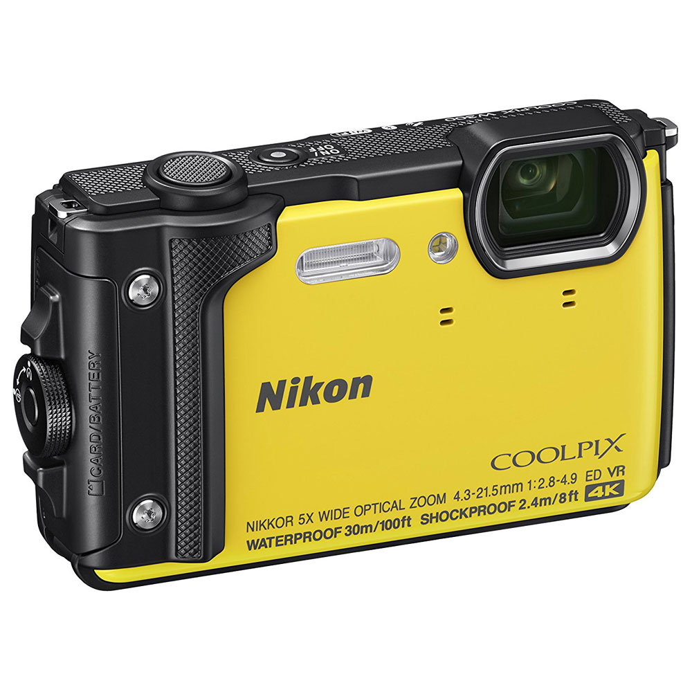 Nikon COOLPIX W300 16MP 4k Ultra HD Waterproof Digital Camera (Yellow) eBay