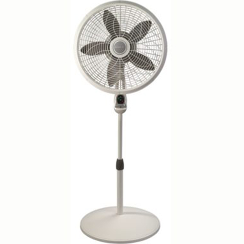 Lasko 18 Remote Control Oscillating Pedestal Fan 3-Speeds 46013413000 ...