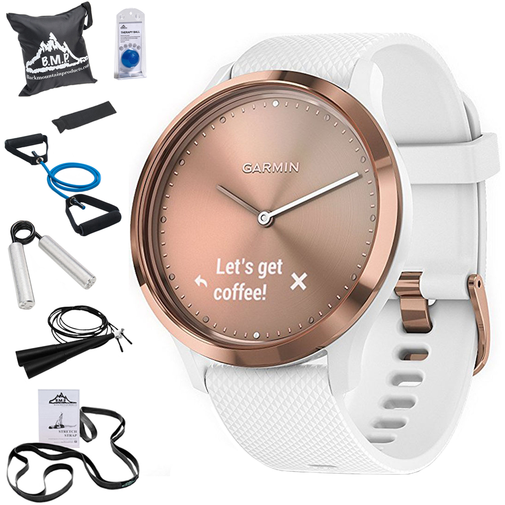 garmin hr vivomove rose gold