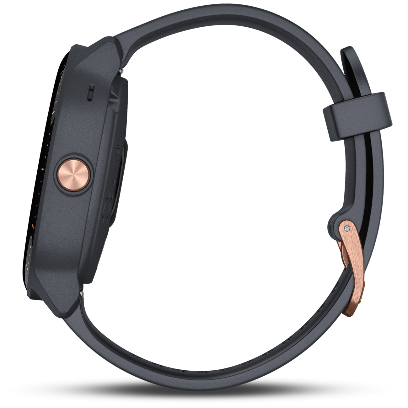 garmin vivoactive 3 music granite blue with rose gold