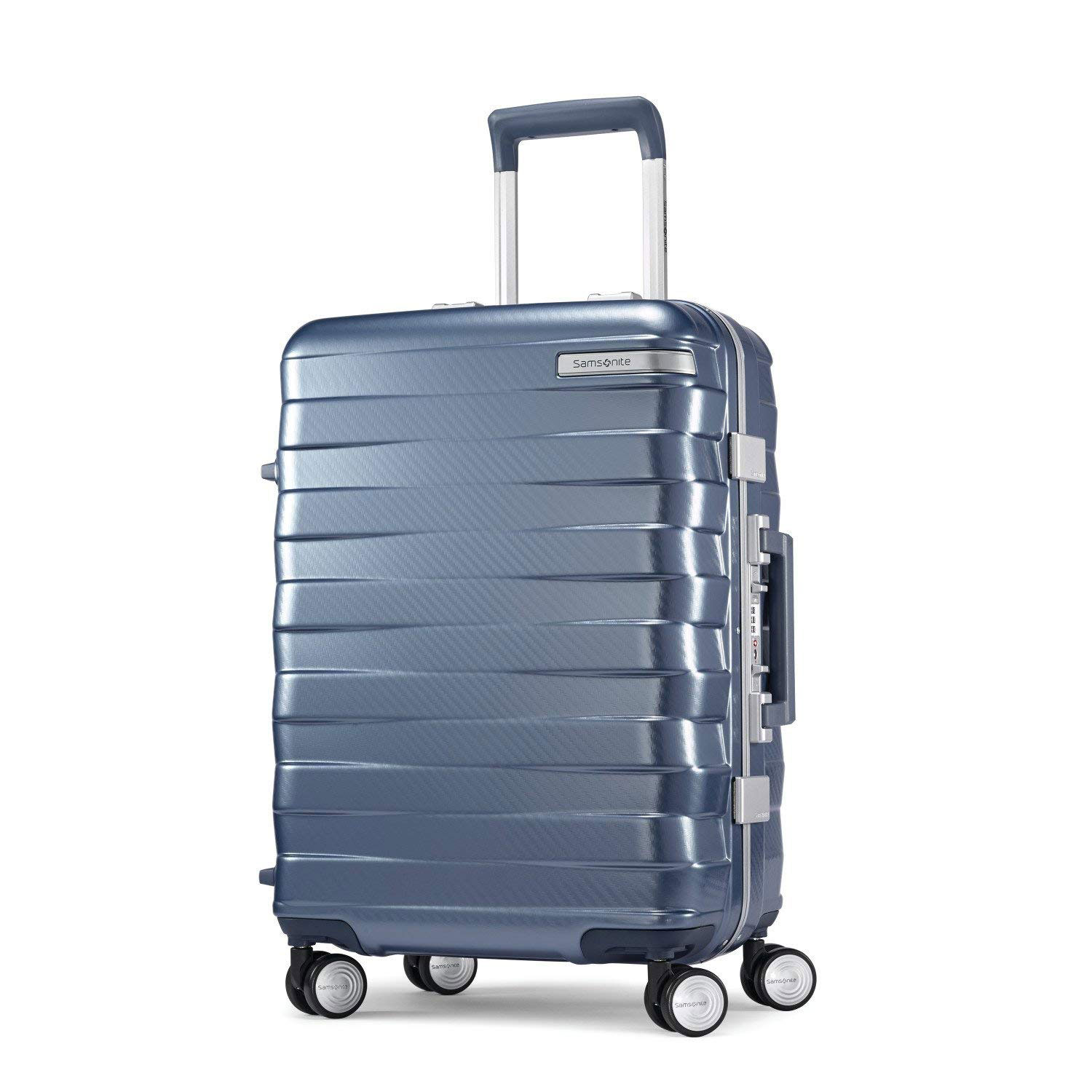 carry on suitcase with spinner wheels