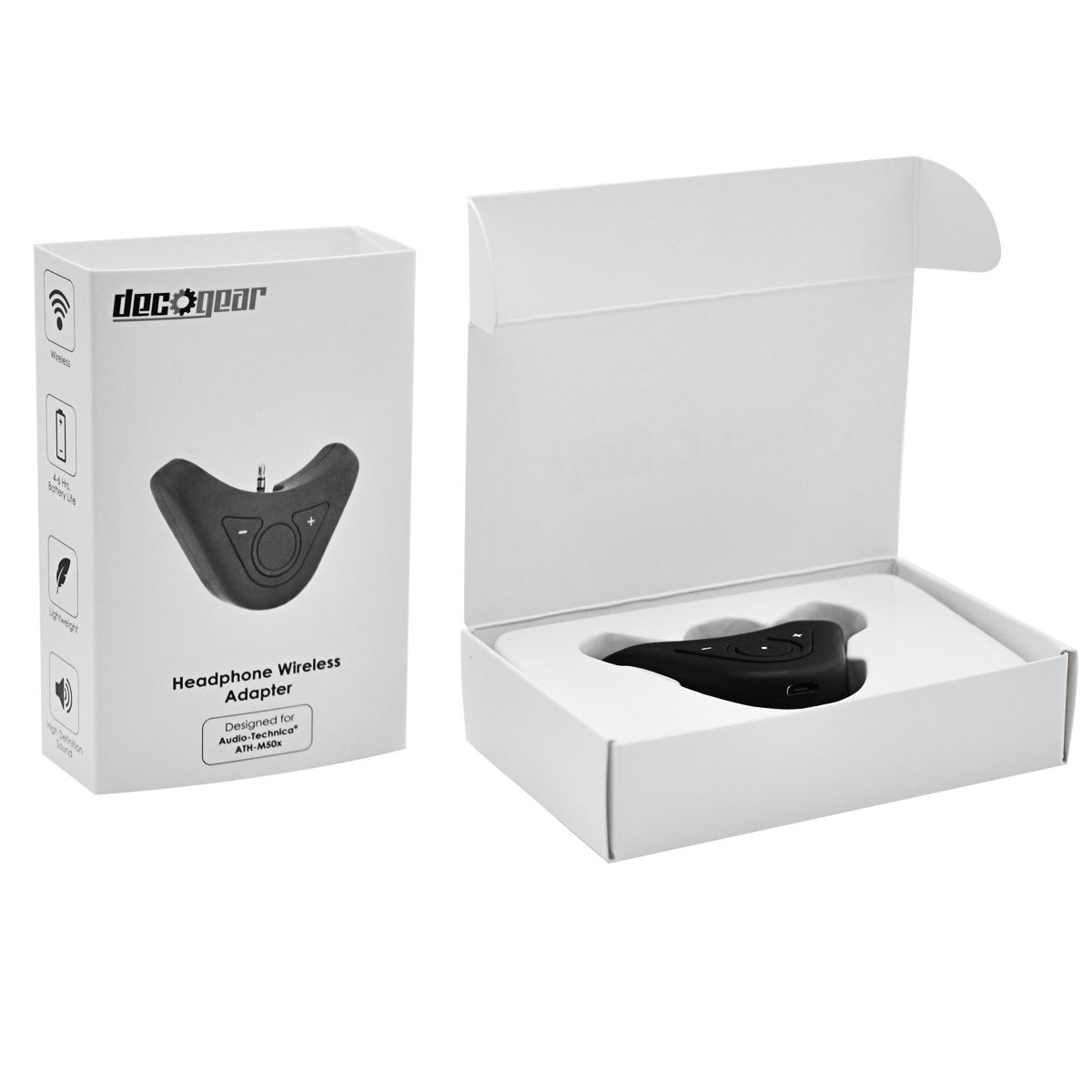 Bluetooth Adapter/Amplifier for Audio Technica ATH-M50X Pro