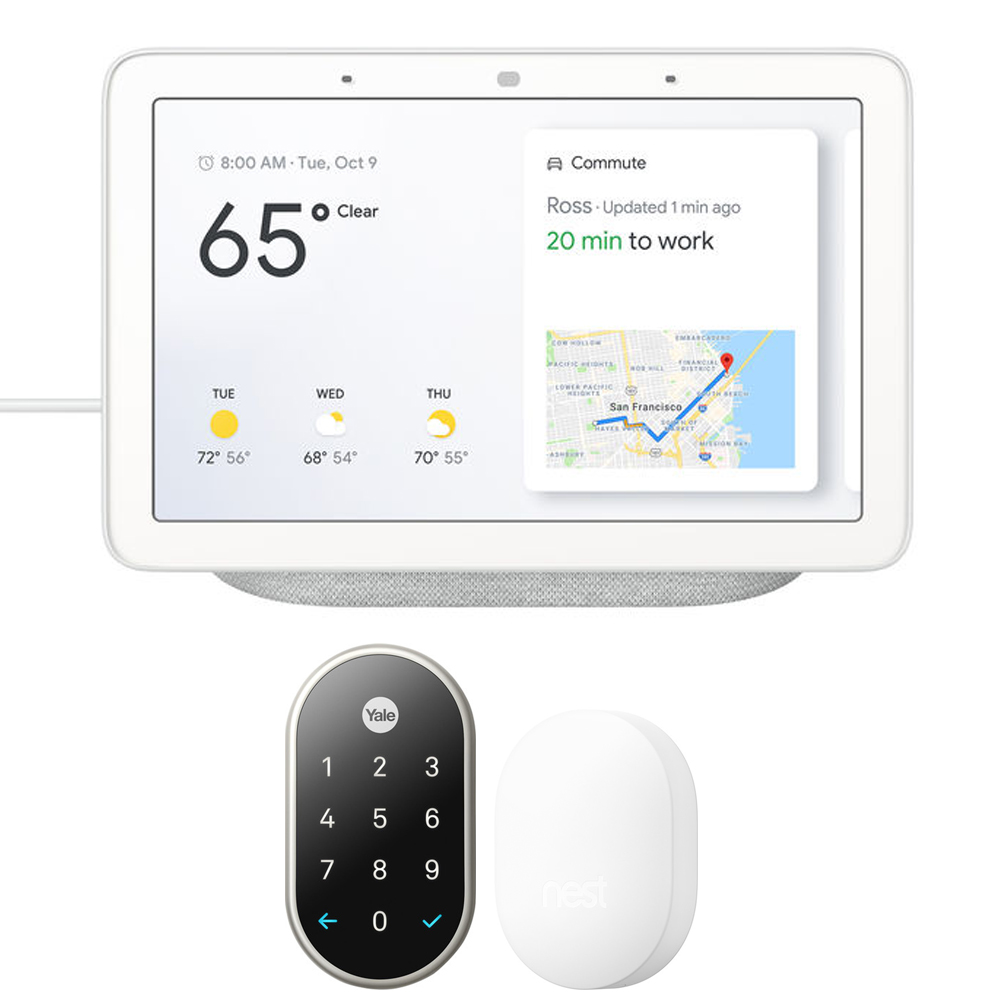 nest x yale google assistant