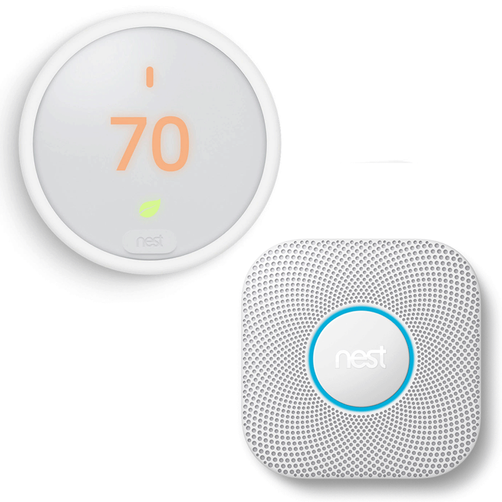 Google Nest Thermostat E White T4000es W Google Nest