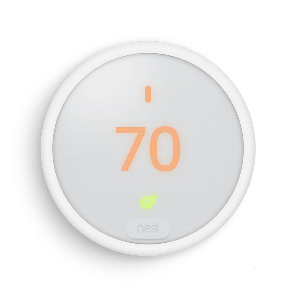 Google Nest Thermostat E (White) T4000ES w/ Google Nest Protect