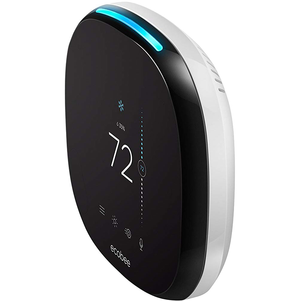 Ecobee 4 Smart Thermostat with BuiltIn Alexa, Room Sensor Included