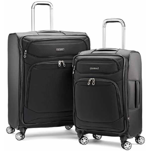 Samsonite StackIt Plus 2 Piece Stackable Spinner Luggage Set (20" & 25 ...