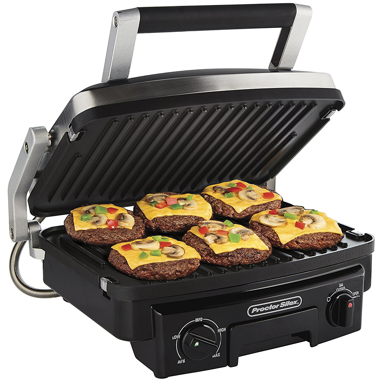 Hamilton Beach Proctor Silex In Indoor Countertop Contact Grill My