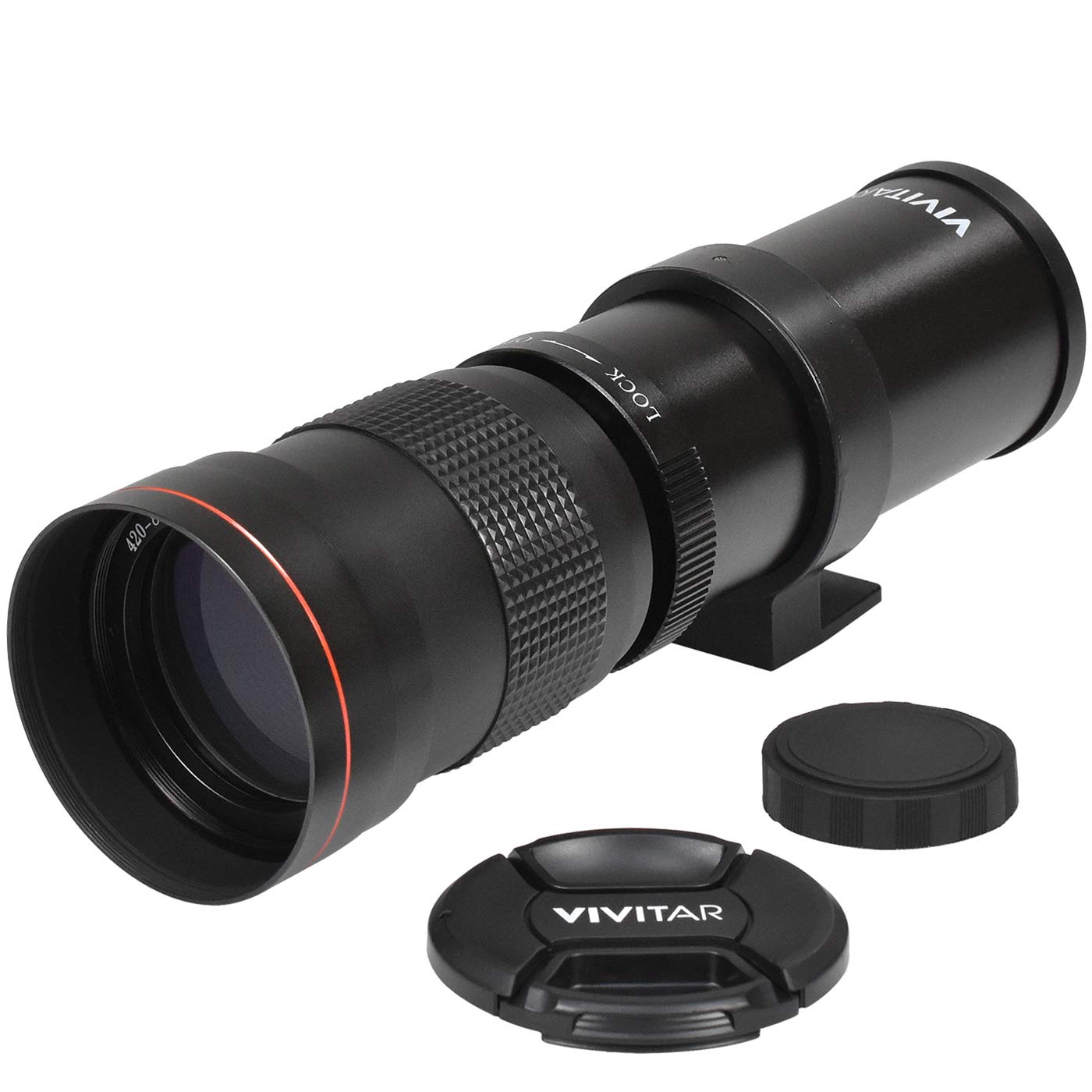 Vivitar 420-800mm f/8.3 Manual Focus Telephoto Zoom Lens For DSLR ...