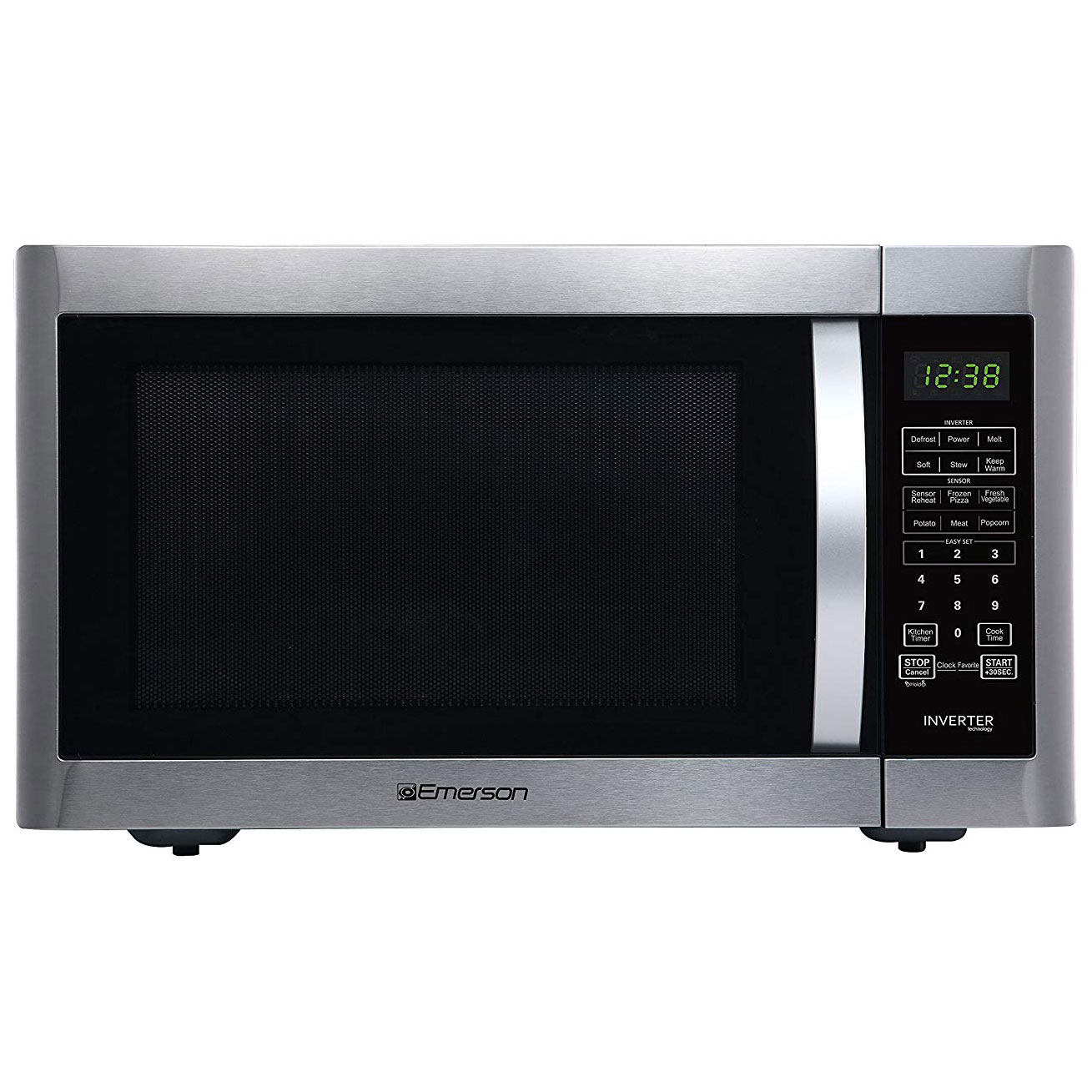 Emerson 1200 Watt, Inverter Sensor Cooking Countertop Microwave Oven