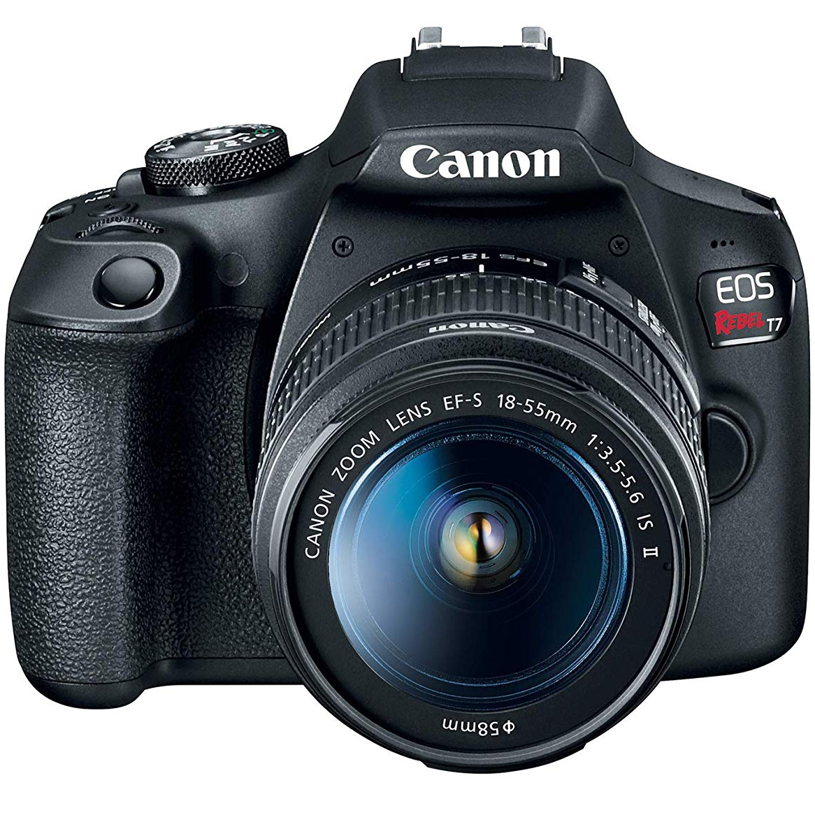 Canon EOS Rebel T7 DSLR Camera 18-55mm f/3.5-5.6 IS II ...