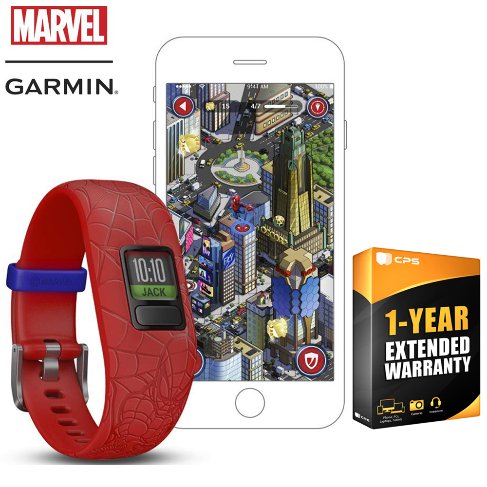 garmin spiderman watch