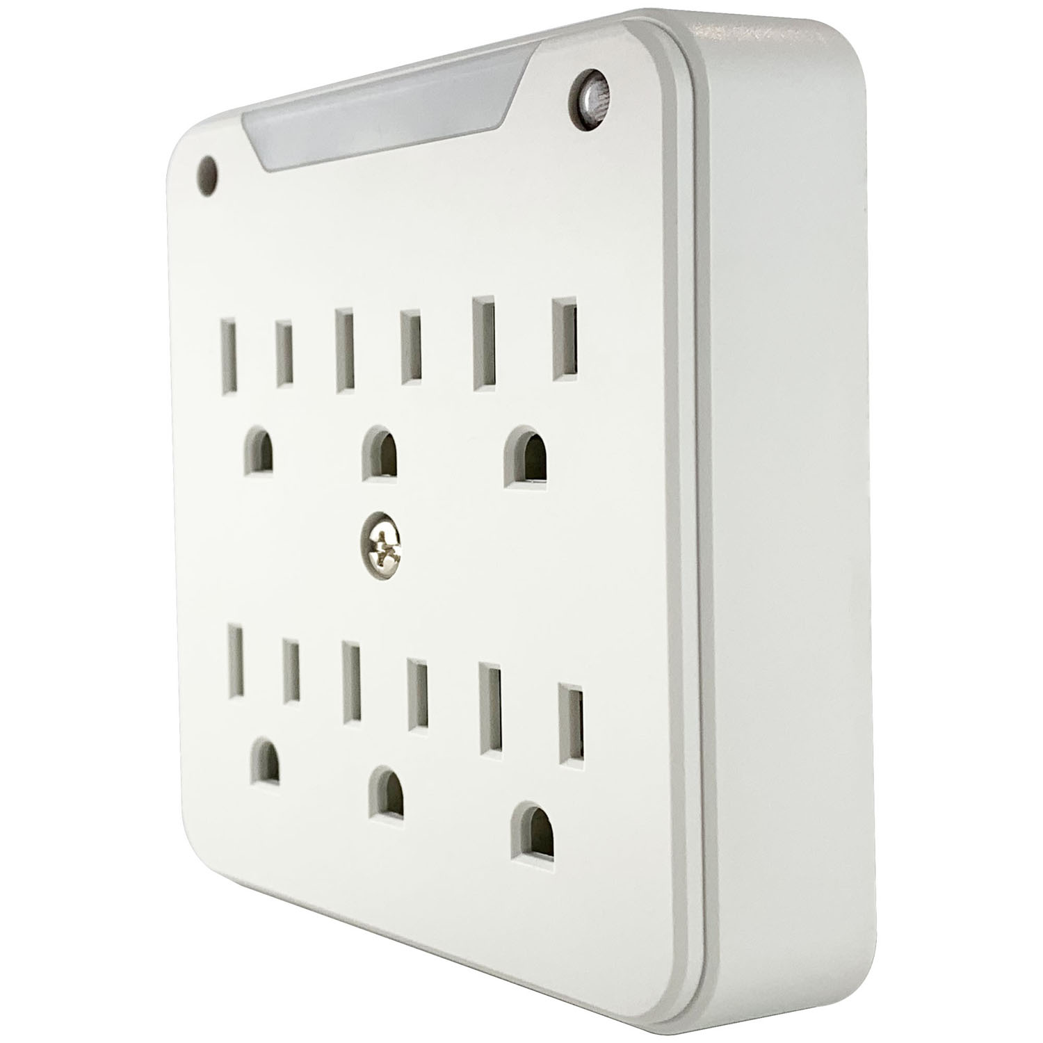 Stanley SurgePro 6 NT 750 Joule 6Outlet Surge Adapter with Night Light