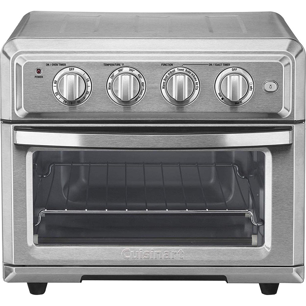 Cuisinart TOA-60 Convection Toaster Oven Air Fryer with Light, Silver ...