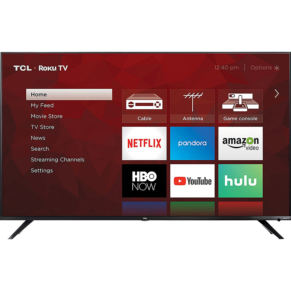 tcl roku tv when on brighter screen flashes