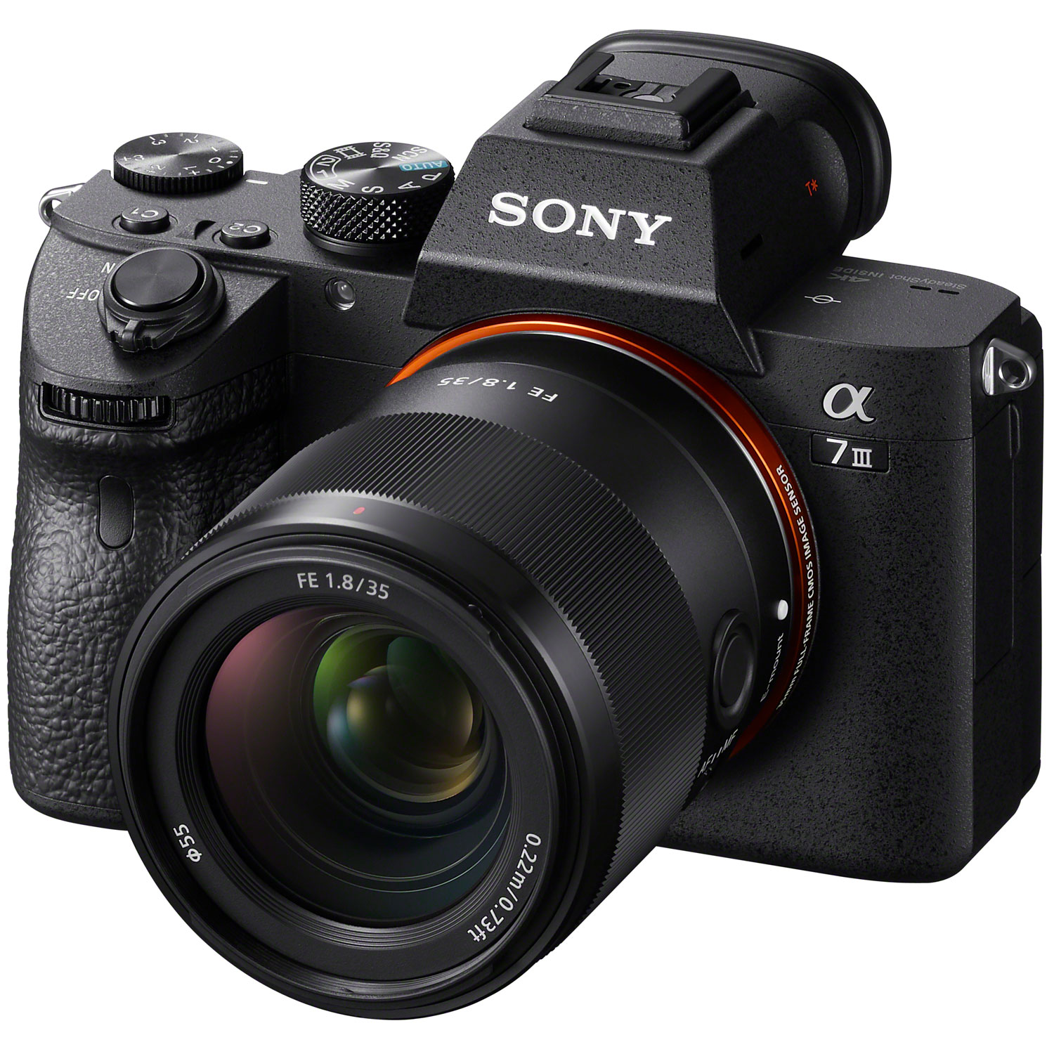 Sony A7 III Full Frame Mirrorless Camera ILCE-7M3K/B 28-70mm + 35mm 2 ...