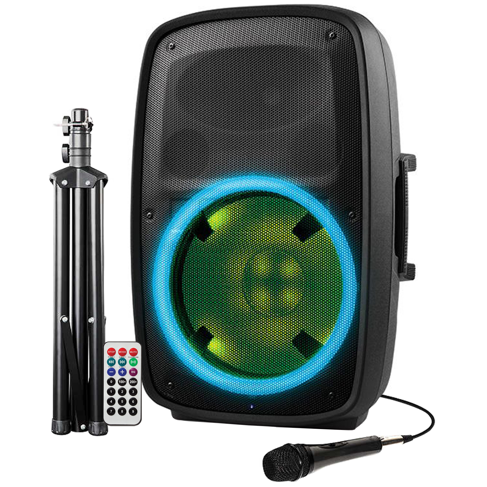 Ion Audio Total Pa Plus Glow 2 High Power 400w Bluetooth Pa System With Lights R Ebay 