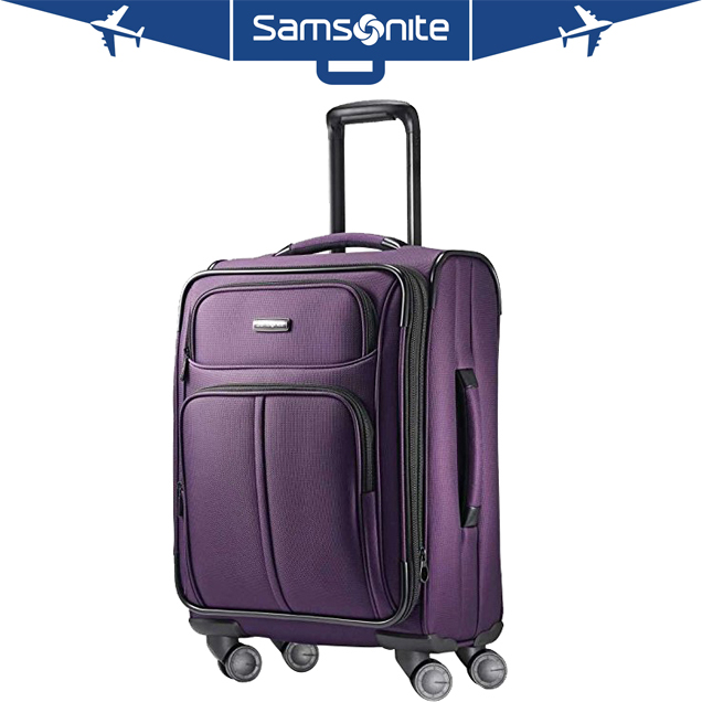 Samsonite Leverage LTE Spinner 20 CarryOn Luggage, Purple 919971717 eBay