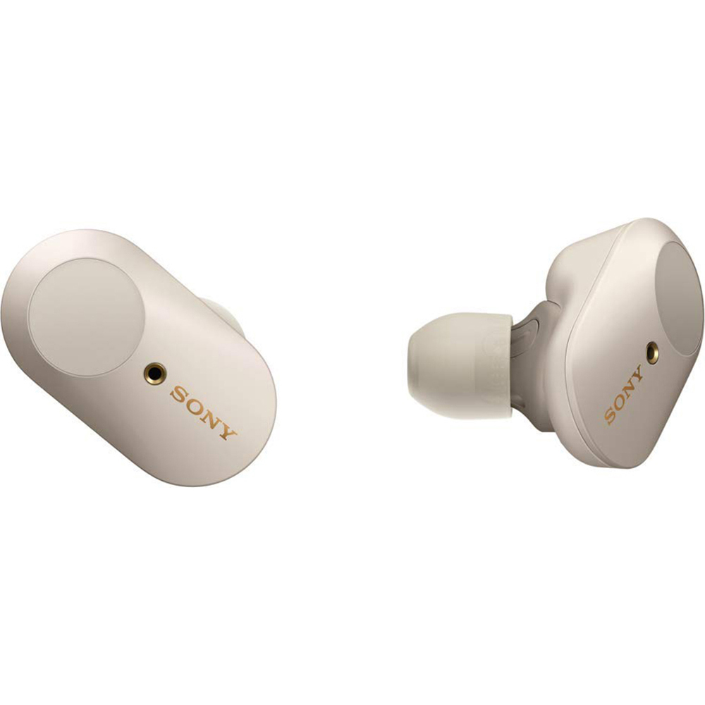 Sony Wf 1000xm3 Industry Leading Noise Canceling Truly Wireless Earbuds Silver 27242914452 Ebay
