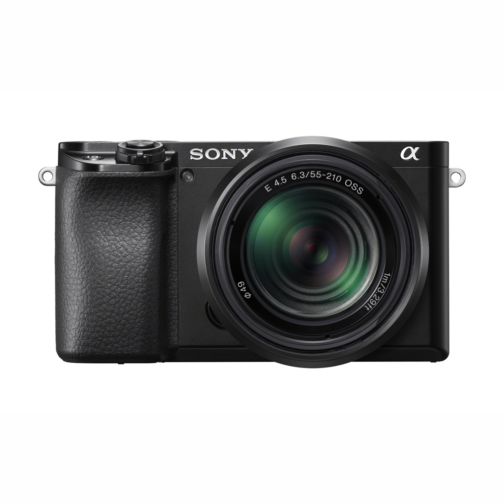 Sony a6100 Mirrorless Camera 4K 1650mm 55210mm 2 Lens Kit Shooting