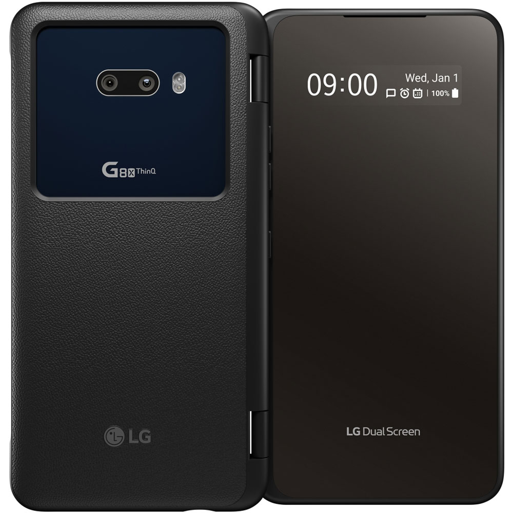 LG G8X ThinQ 128GB Dual Screen Smartphone (Unlocked, Black ...