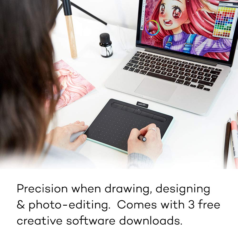 Wacom Intuos Creative Pen Tablet for Graphics - Small, Black 753218986887 |  eBay