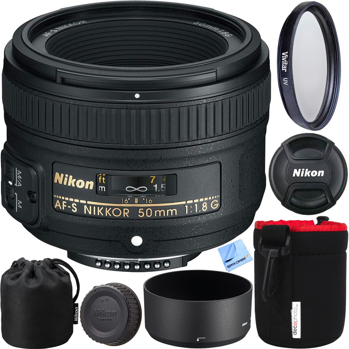 Nikon - 美品☆ Nikon ニコン AF-S NIKKOR 50mm F1.8Gの+triclubdoha.com
