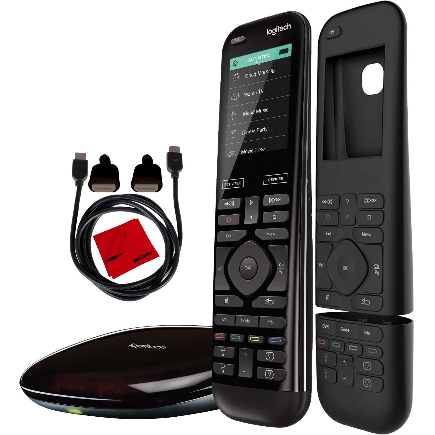 Logitech Harmony Elite Universal Remote With Harmony Hub And Accessories Bundle Ebay