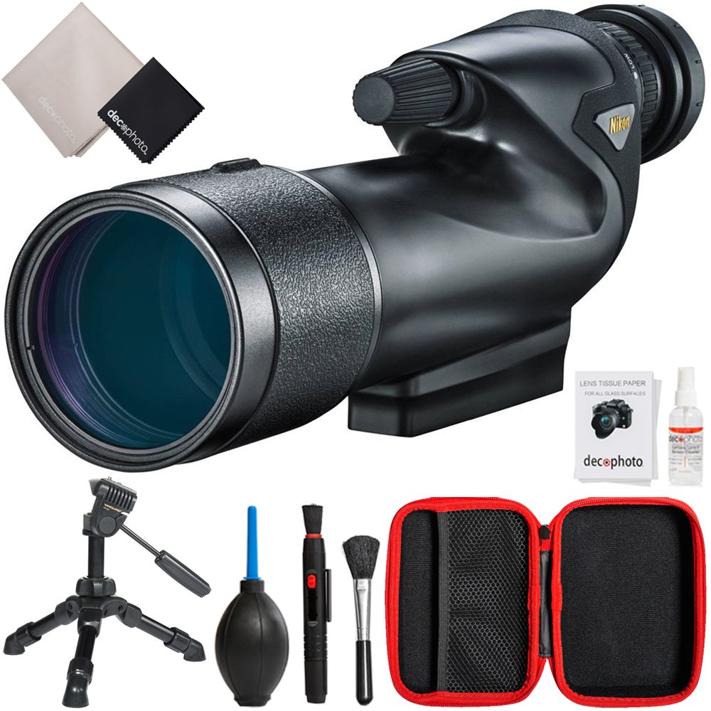 Nikon 6976 PROSTAFF 5 1648x60mm Straight Body Spotting Scope w/ Tripod