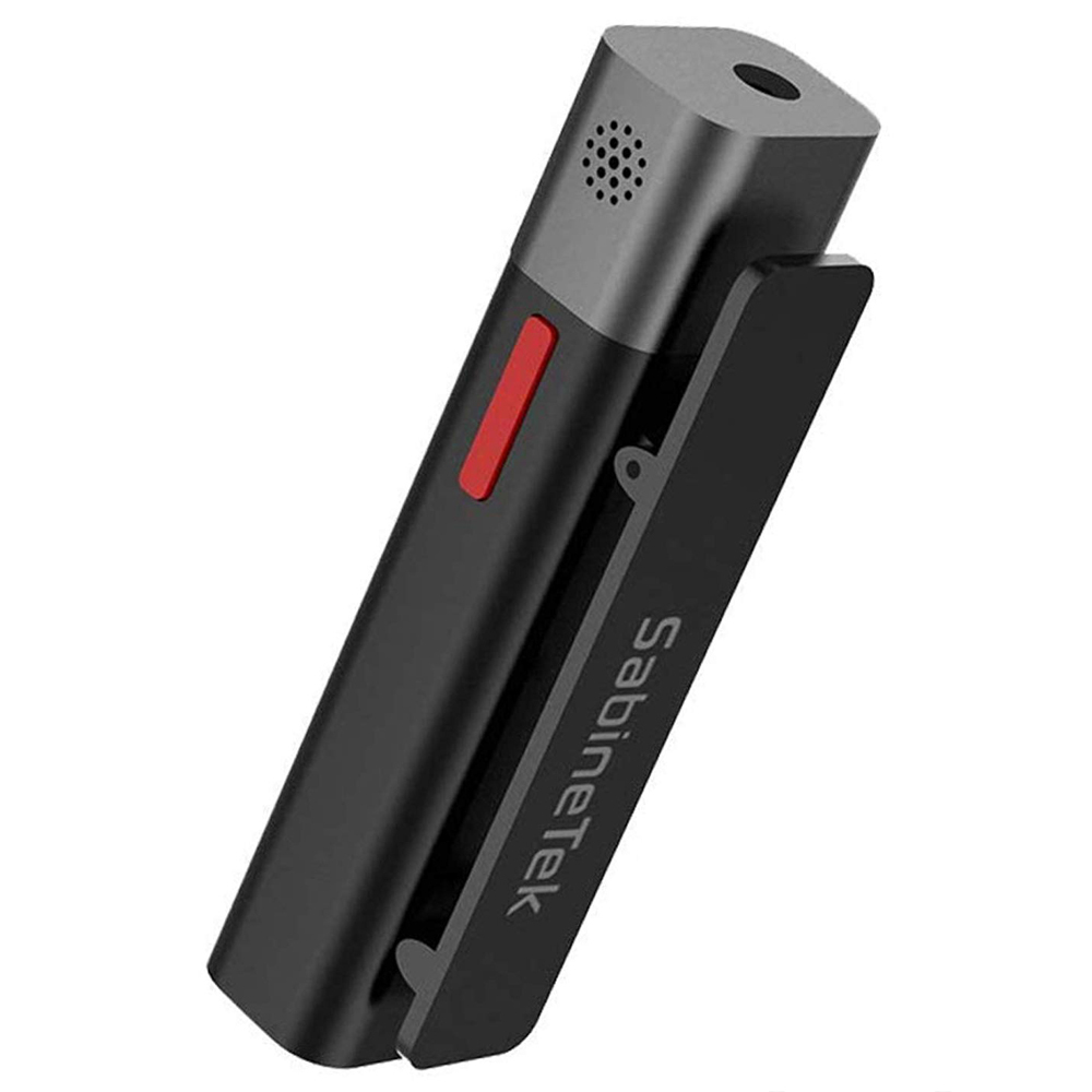 SmartMike+ Bluetooth Lavalier Microphone Black + Earbud