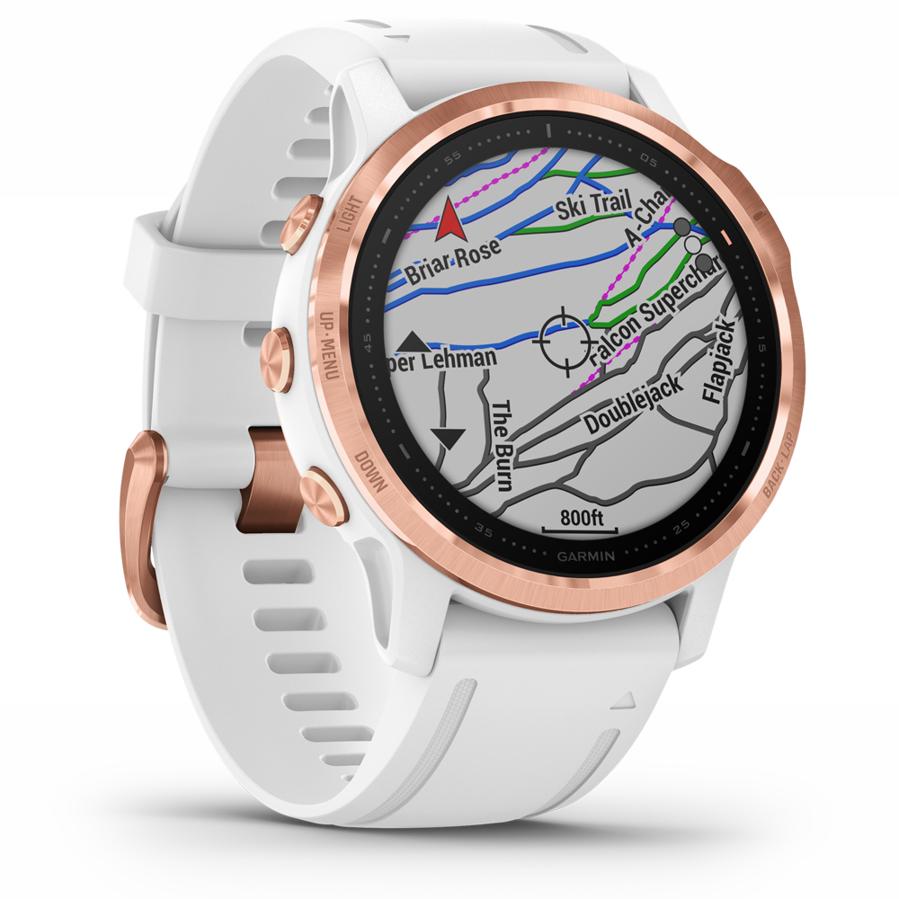 Garmin Fenix 6s Pro Multisport Gps Smartwatch Rose Gold Fitness