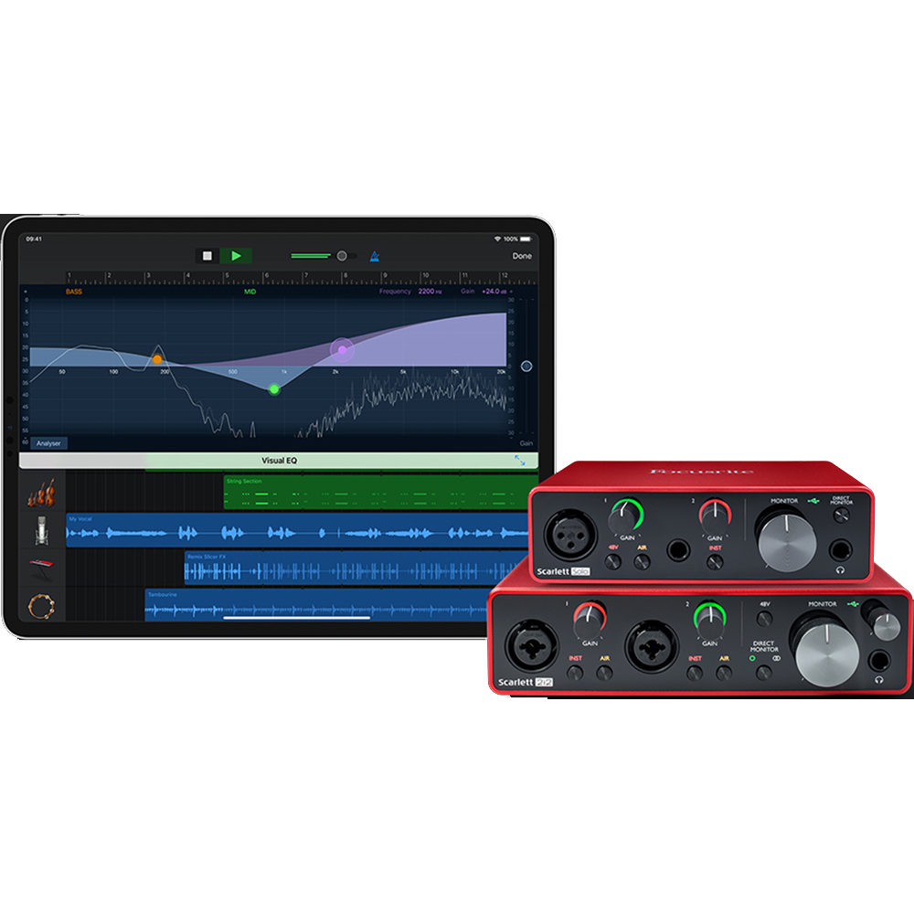 Звуковая карта focusrite scarlett 2i2