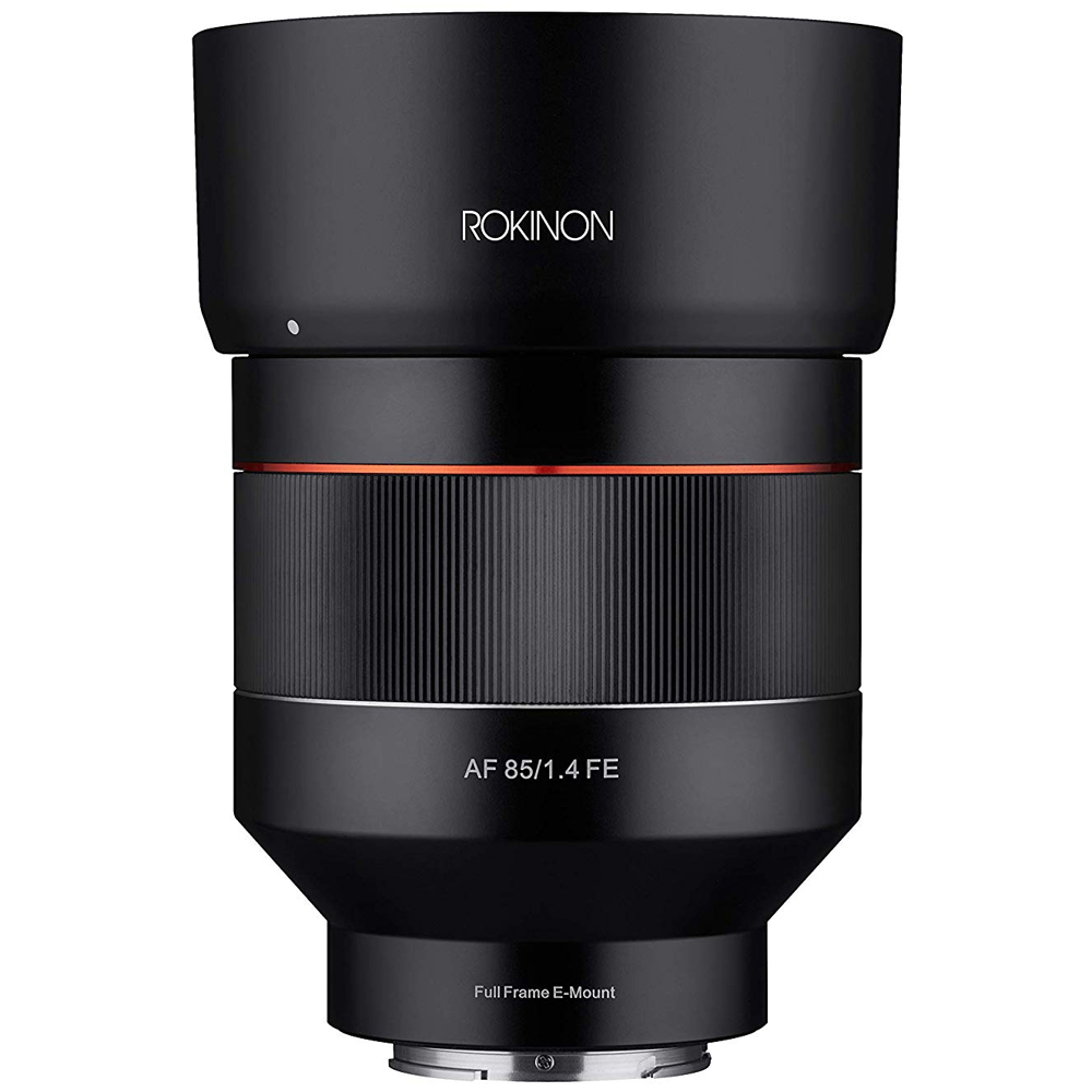 Rokinon 85mm F1.4 Full Frame Telephoto Lens for Sony E +Lens Station