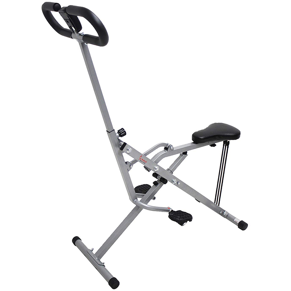 Sunny Health and Fitness Upright Squat Assist Row-N-Ride ...